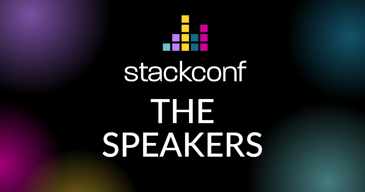 stackconf 2026 | The Official Speakers Line-Up