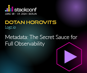 202407 Stackconf Previews 280x234px Dotan Horovits